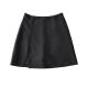 
Spring 2022 A-shaped side zipper short skirt commuting high waist hip slim solid color skirt