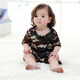 Silver ceramic silk children's silk short-sleeved suit Double-sided silk knitted fabric mulberry silk children's clothing 5 sizes available
