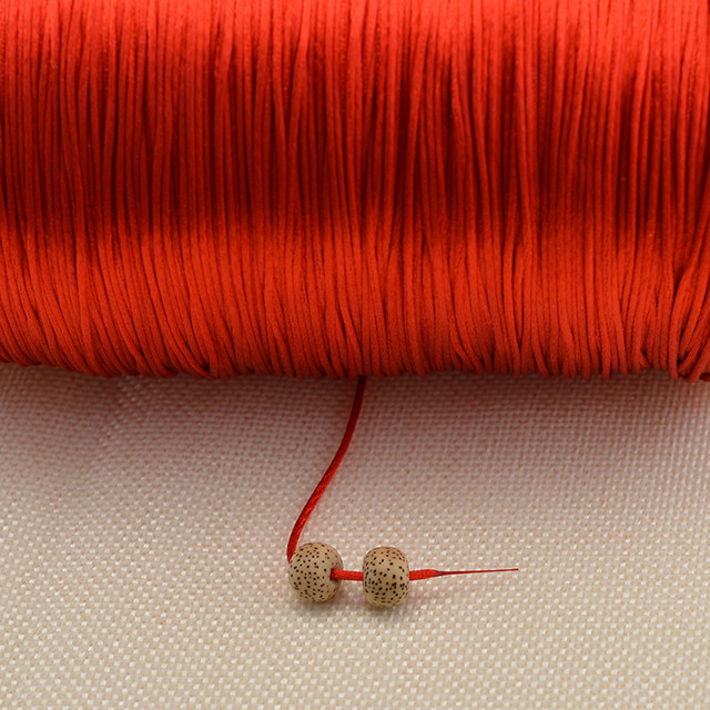 Dalu Yiming Brand Korean Silk Jade Wire Jewelry Wire Red Rope Transport Bead Bracelet Bracelet Rope Chinese Knot Wire
