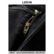 Lecho Tiansheng long legs slit denim bell-bottom pants make it look slim and slightly flared pants C1HAF1230*
