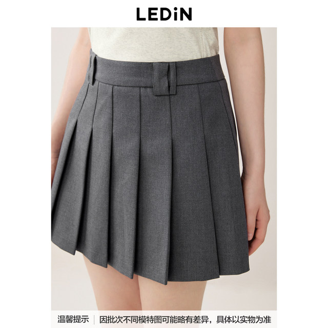 Lechang College Feng pleated skirt women autumn and winter new suit skirt C1Gee3132
