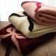 Double-strand 26-stick yarn women's full wool sweater round-neck idea knitted bow top winter women's clothing