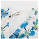 SUNCOO Summer Women's Fresh Printed V-neck Short Sleeve Waist-Close Long Dress Yintai