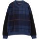 Daily list 2025 spring new product round neck square knitted casual pullover sweater sweater RAYBEAMS joint brand model