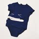 Yimei Family Infant Boy, Baby and Female Baby Swimsuit Shark Cartoon Triangle Swimming Swimming Swimming Swimsuit Children's Swimsuit
