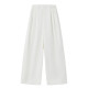 Qiushui Yiren H-shaped wide-leg real pocket casual pants 2025 early autumn new women's casual simple versatile trousers