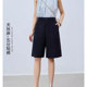 
Cool women's pants linen denim shorts for women 2025 summer thin new style 52228 fashionable and fashionable Meihong