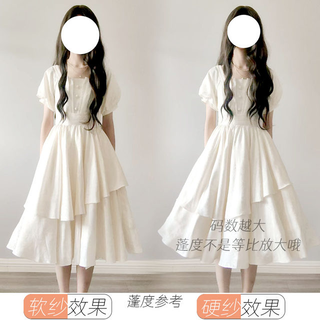 65cm skirt supports 70cm boneless yarn supports horse face skirt daily support micro-popular Lolita petticoat skirt large size 200 Jin [Jin equals 0.5 kg] fat mm