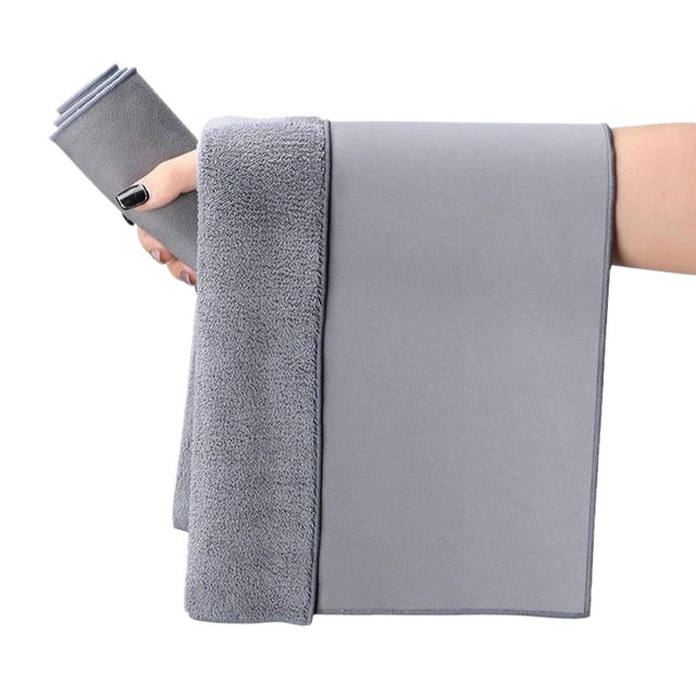 Car wipe car cloth special towel suede suede leather rags absorb water without driving car car trims of car washing towels without traces
