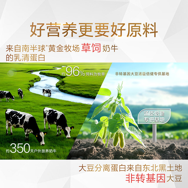 Tomson By-Health Protein Powder Enhances Immunity for Middle-aged and Elderly Protein Nutritional Powder Gift Box Whey Official Flagship