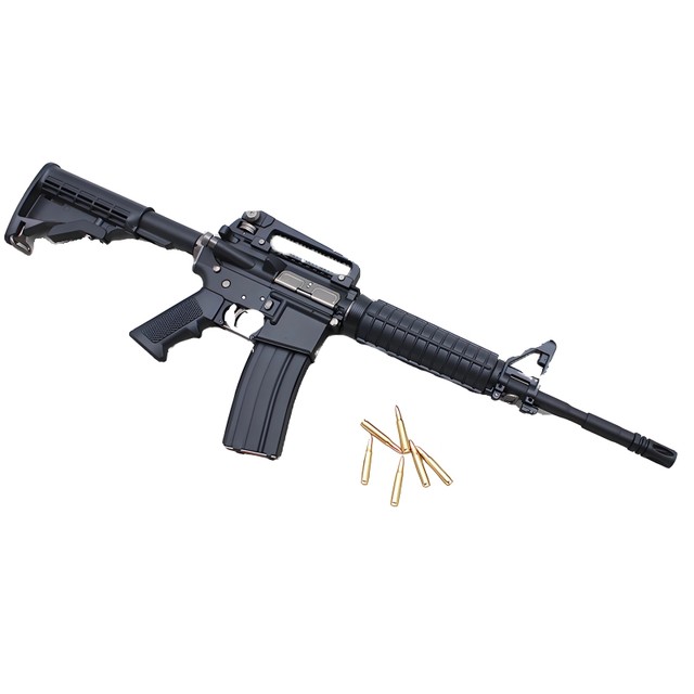 1:2.05 alloy military model M4A1 metal simulation alloy gun model children's toy gun detachable and non-firing