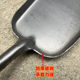 Thick iron shovel garden art shovel shovel carbon steel gray shovel stainless steel spatula home trumpet fire shovel coal shovel garbage shovel

