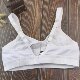 
75D80C85CD Foreign Trade Large Size Ultra-Thin Sports Bra Wide Shoulder Strap Full Cup White Wireless Wire Large Breast Underwear