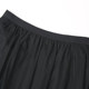 Vankai Half skirt 2024 Winter elegant temperament mesh pleated double -layer loose waist skirt autumn and winter French skirt