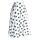 JUJU Custom French Retro All-match Skirt Large Polka Dot Satin Chiffon Mid-length Elastic Waist Big Skirt