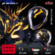 BILMOLA Helmet Gundam Joint Model Motorcycle Full Helmet Motorcycle Half Helmet Unisex Anti-fog Four Seasons 3C