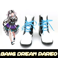 Bang Dream Pareo Cosplay Shoes cos обувь, чтобы нарисовать это