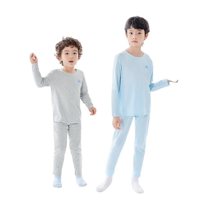 Balabala children's underwear set pure cotton boys air conditioning clothes small, medium and large children and girls new products base pajamas soft