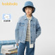 Balabala children's coat boys 2025 new spring and autumn girls pure cotton denim top