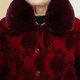 Older women's winter clothes, cotton jacket, grandma's cotton jacket, 70-year-old 80-year-old old lady cotton jacket, mother plus velvet thick clothes