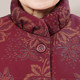 Old lady cotton jacket in winter jacket, female mother cotton, grandma in winter plus velvet thick middle -aged and elderly cotton jackets
