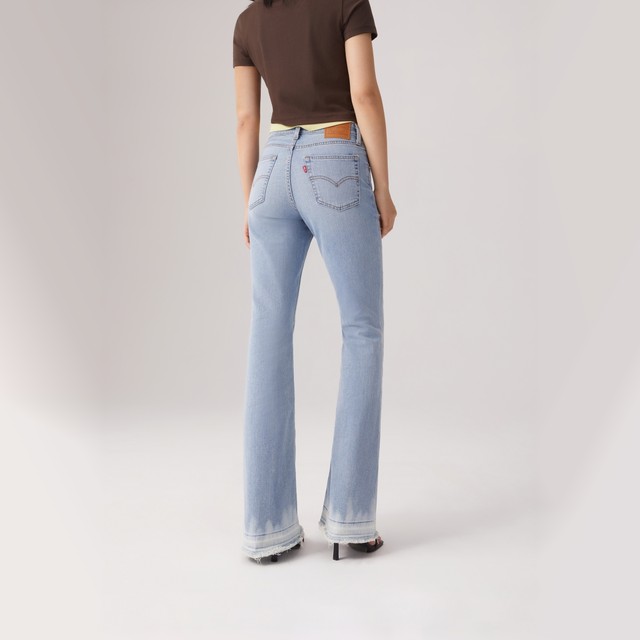 Levi's 25-year spring and summer new women's high-waisted flared jeans A3410