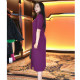 Mantimisi large-size women's fat MM large-size flesh-covering and slimming and age-reducing dress 2025 summer wear new Chinese style