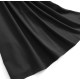 Solid color pleated high waist slim and tall, semi-elastic mid-length skirt, large umbrella skirt, temperament commuter skirt, K255