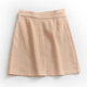 P155 solid color three-dimensional pocket high waist slim A-line skirt summer new short skirt commuter Korean women's skirt skirt