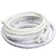 Furnace door sealing strip, high temperature resistant ceramic fiber packing, steel wire reinforced aluminum silicate round braided kiln refractory asbestos rope