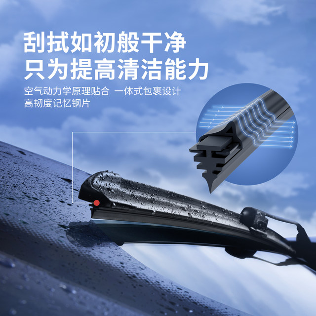 Suitable for Great Wall Ora Black Cat Wiper Good Cat GT Automobile Original Boneless Wiper Gel Strip Silent Ballet