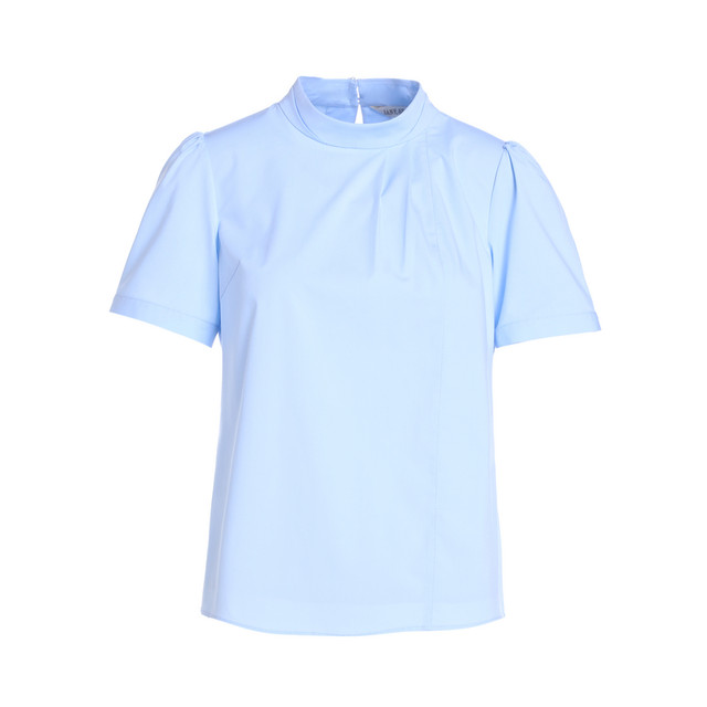 White half turtleneck puff sleeve shirt for women 2025 new high-end fashion beautiful shirt French unique top
