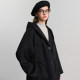 Basic House/Baijia Good Academy Fenglian Hat Double -sided Wool Woman 2024 Winter long coat