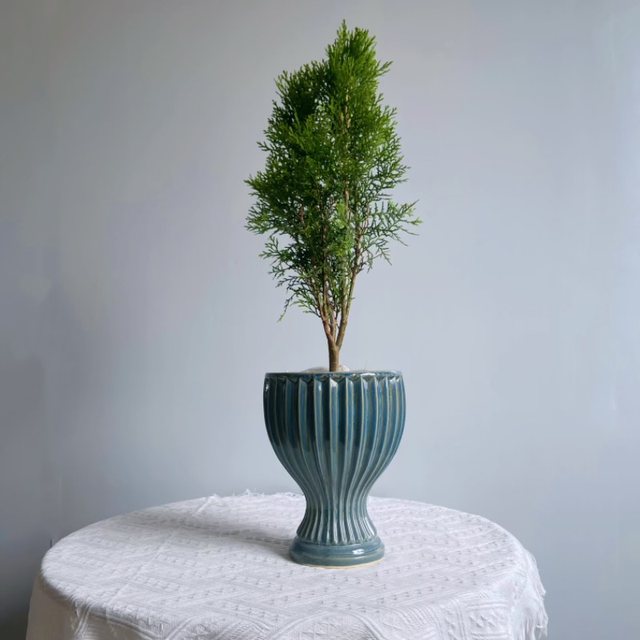 European style ceramic flowerpot export Nordic modern minimalist creative personality design indoor desktop flowerpot