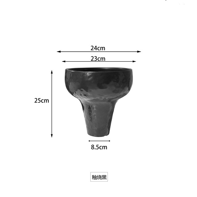 Simple flowerpot Cymbidium orchid Phalaenopsis Large diameter high-end flower pot plant potted tall bonsai Internet celebrity flower pot