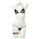 Nijihub leather bikini patent leather print strap underwear two -dimensional three -point home clothing pajamas
