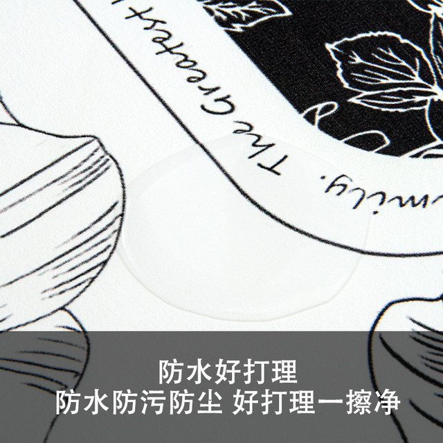 Drum washing machine cover mat, countertop protection mat, French sunscreen, waterproof and dustproof cover, refrigerator cover, bedside table mat