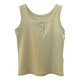 Threaded cotton gray suspender vest for women with inner wear 2025 new slim wide shoulder straps for secondary breasts and base tops for outer wear