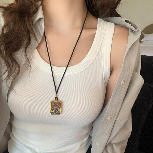 
Yellow pure cotton I-shaped suspender vest for women wearing inside and outside, new summer and autumn style beautiful top without chest pad