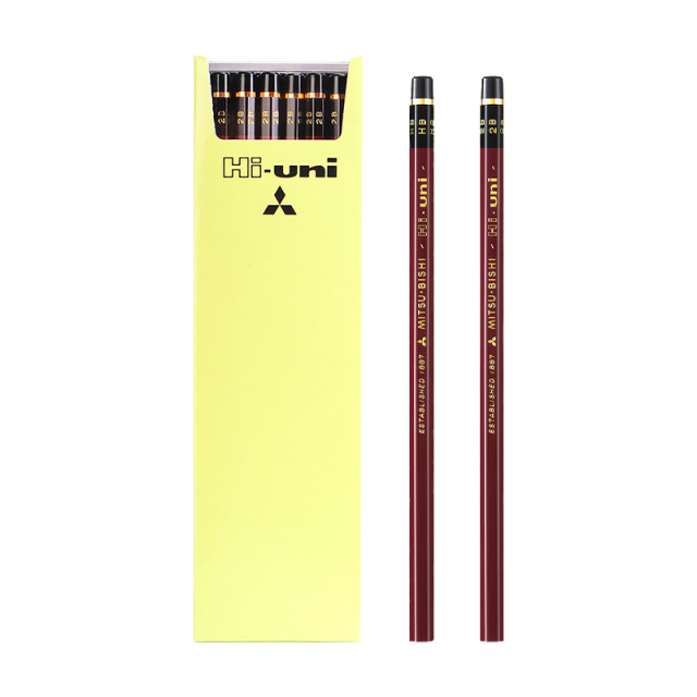 Uni Mitsubishi Uni Series Wooden Pencil - available in 2B, B and HB ha – Thackery