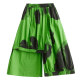 
Discount Spring new style literary loose slim tie-dye printing irregular personality fashionable versatile skirt foreign trade