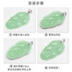 S925 sterling silver small pendant buckle head jade pendant buckle button diy jade pendant buckle silver buckle head necklace buckle accessories