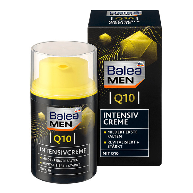 DM German Balea Baleya Men's Avilin Q10 Vitality Skin Anti -Wrinkle Moisturizing Repair Day Cream
