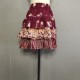 Clear warehouse processing half -body skirt short -sleeved cake skirt Princess skirt Student children printed two women's clothing summer dopamine
