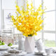 Simulated flower jasmine set Nordic dancing orchids fake flowers silk flowers plastic flowers home vase ornaments decorative dried flowers