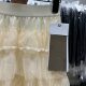 2025 spring apricot gauze cake skirt mid-length skirt trendy elastic waist texture versatile elastic waist high waist 92

