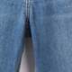 Outer single 200jin [Jin is equal to 0.5 kg] Large size boyfriend style straight jeans jeans female spring and autumn small people 89 pants are thin cigarette pants