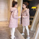 2024 new Korean cotton jacket niche hooded jacket winter clothes winter diamond cotton jacket thin mid-length cotton jacket for women
