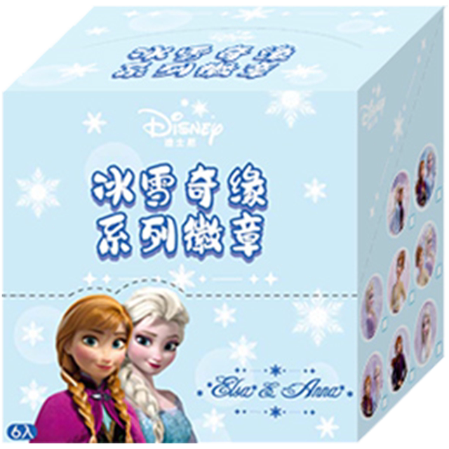 
Disney peripheral bar charm tinplate badge brooch Frozen (set of 6) DP2851-6