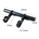 Motorcycle scooter bracket balance bar electric battery car extension extension navigation aluminum alloy mobile phone extension rack